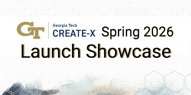 Graphic banner for the 2026 Spring Startup Launch Showcase, featuring event branding.